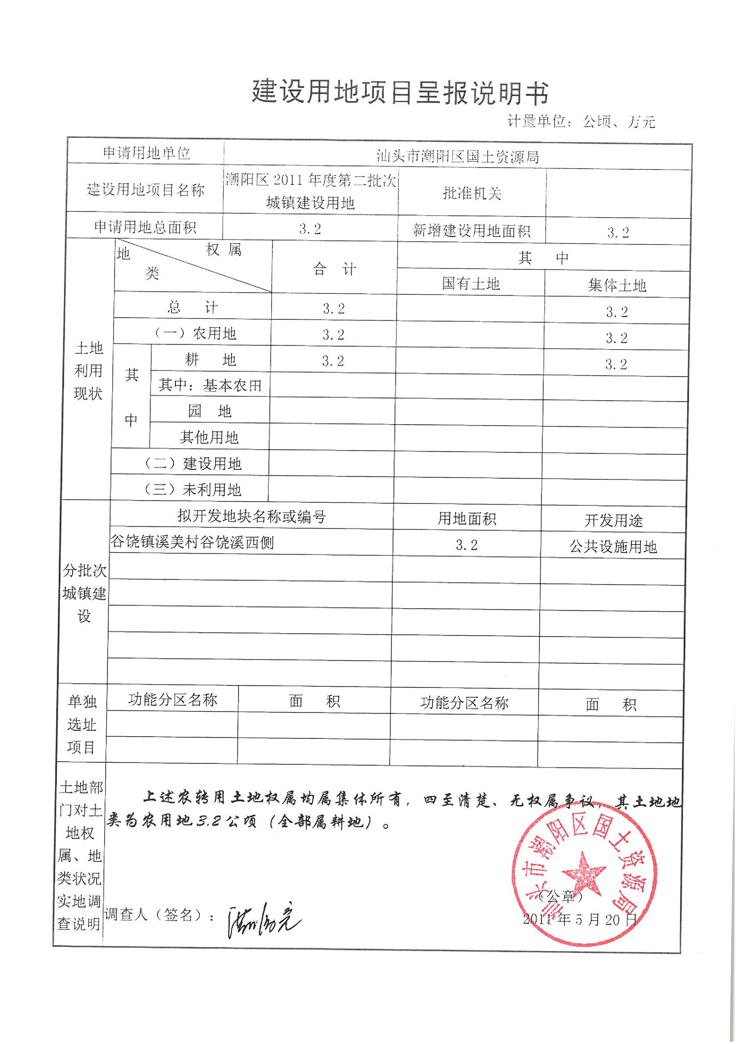 2011年度第二批次“一书四方案”