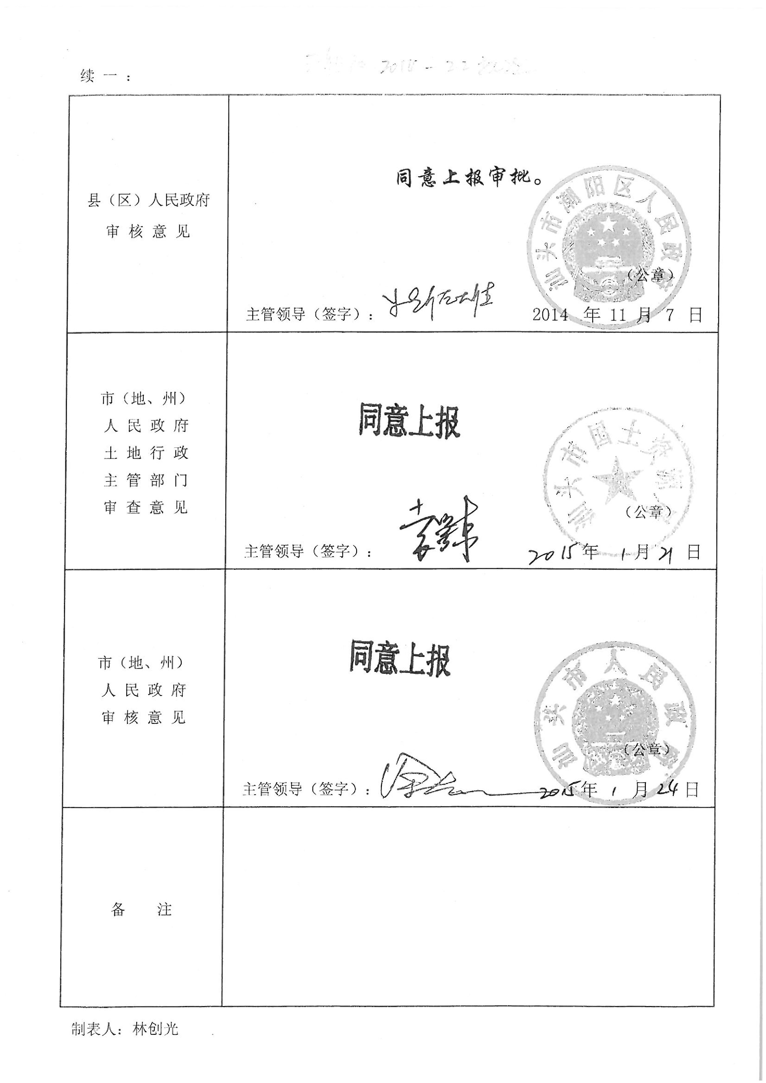 2014年度第二十二批次“一书四方案”