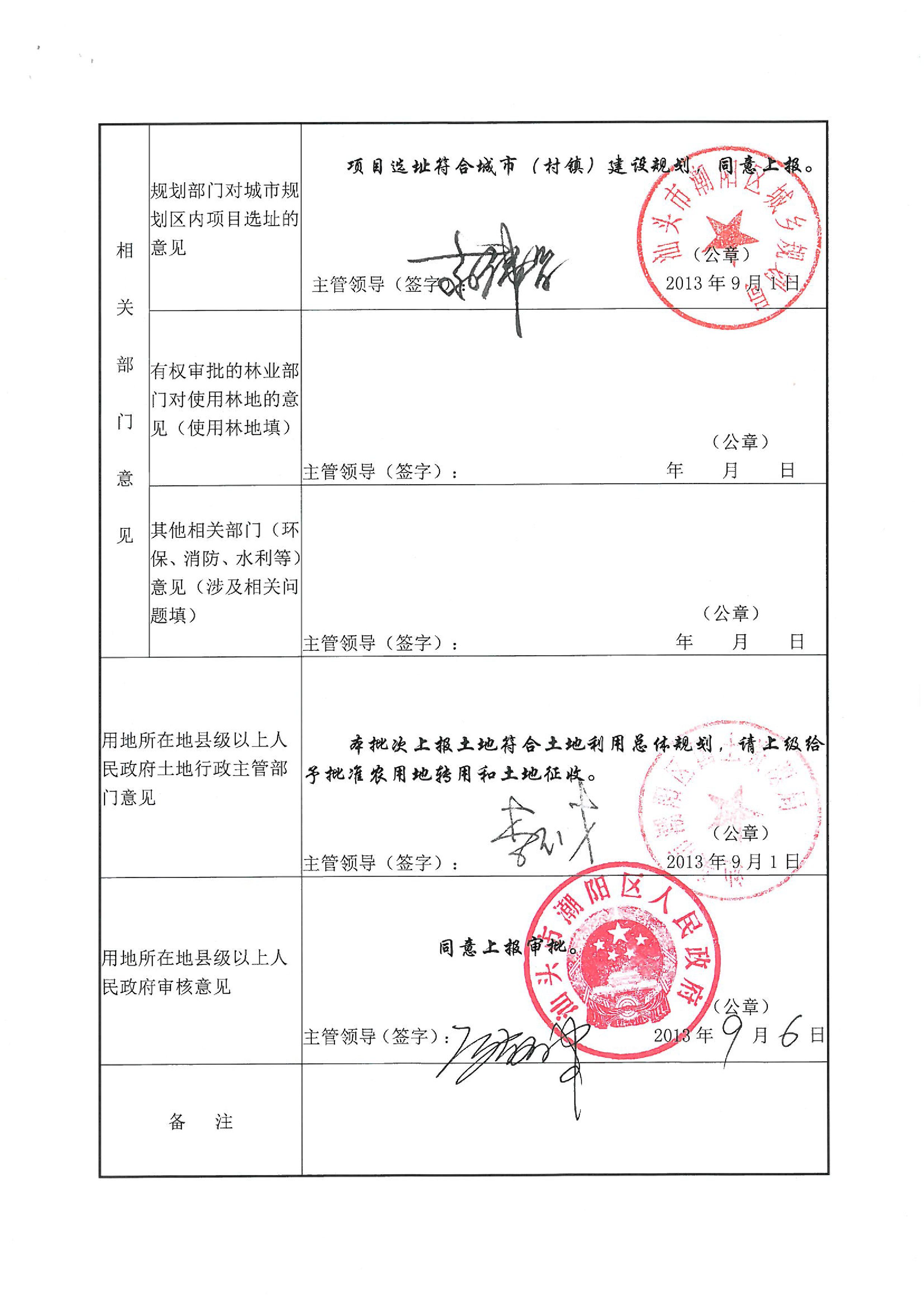 2013年度第二十四批次“一书四方案”